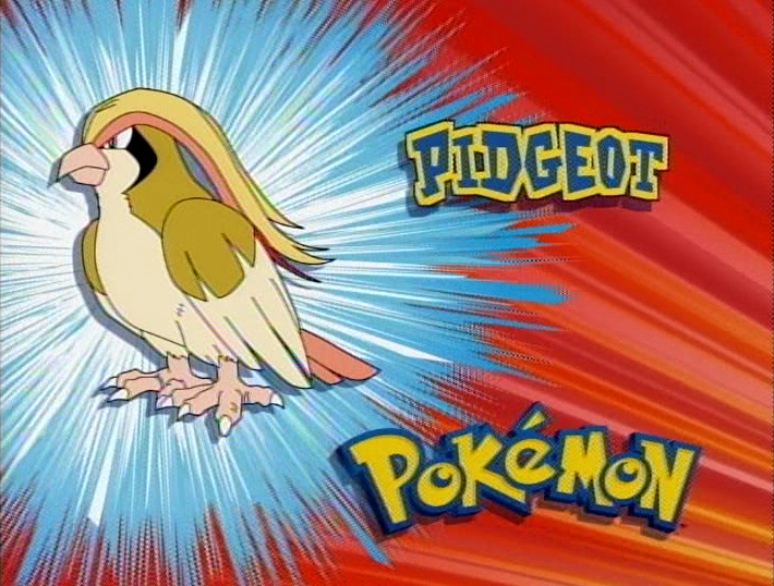 Luap on Twitter "pokeOTD 23 years ago (US), Ash's Pidgeotto evolves