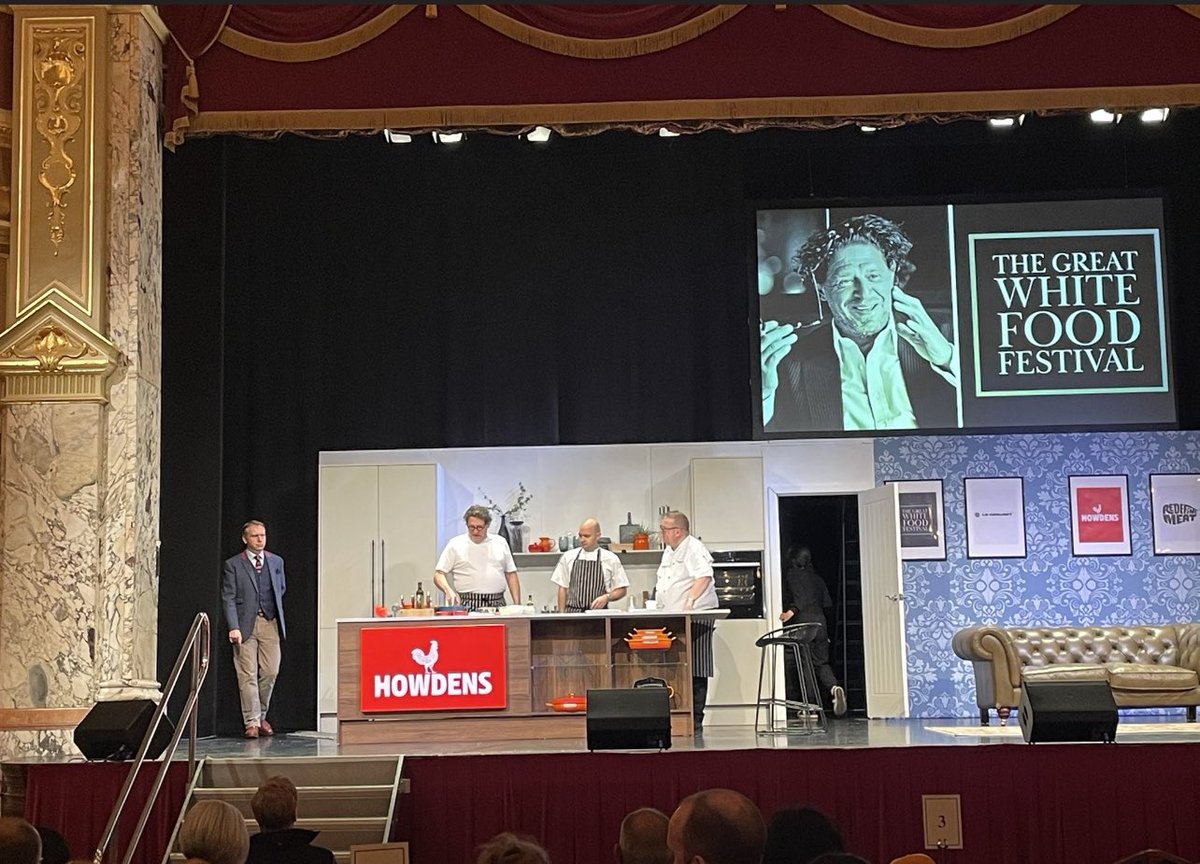 TheRoyalButler's tweet photo. A huge honour to be at the The Great White Festival with my friend Marco Pierre White and his fabulous team this weekend in Harrogate - https://t.co/nUGC5HPXDJ @HgtConventions  . Hope to see you there.  Picture: @kjverity https://t.co/7McjHPX86W