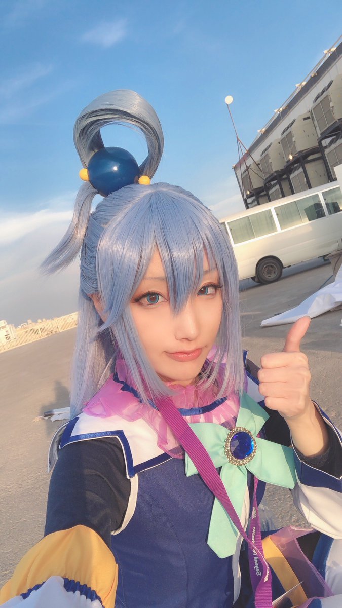 女性が喜ぶ ジンチャオライ アニメ コノスバ アクア コスプレ衣装 神の祝福 この素晴らしい世界 コスプレ ブルートップスカート 制服衣装 女性用 Camcamisiones Com Ar