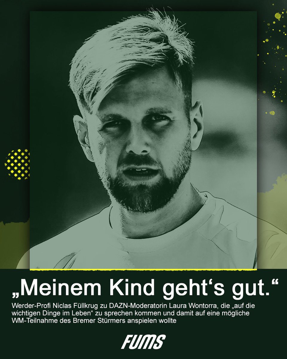 fums_magazin's tweet photo. Die wirklich wichtigen Dinge im Leben 💯 #Füllkrug #Werder #SVWBSC 

___
Wünscht allen einen wunderschönen Samstag und viel Spaß beim #KONFERENZTRINKSPIEL: @fums_magazin https://t.co/WnlA1b4Yyw