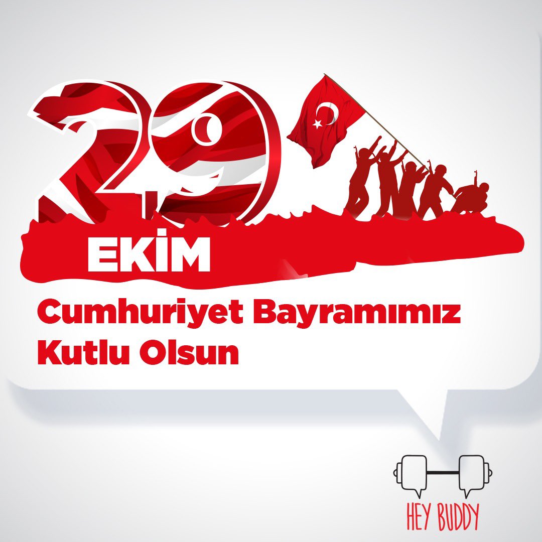 heybuddyapp's tweet photo. Atamızın önderliğinde nice bayramlara… 29 Ekim Cumhuriyet bayramımız kutlu olsun.🇹🇷

#29EkimCumhiyetBayramımız #29EkimTürkiyeYüzyılı  #spor #sağlık #buddy #etkinlik #atatürk https://t.co/7ECnZfbznz