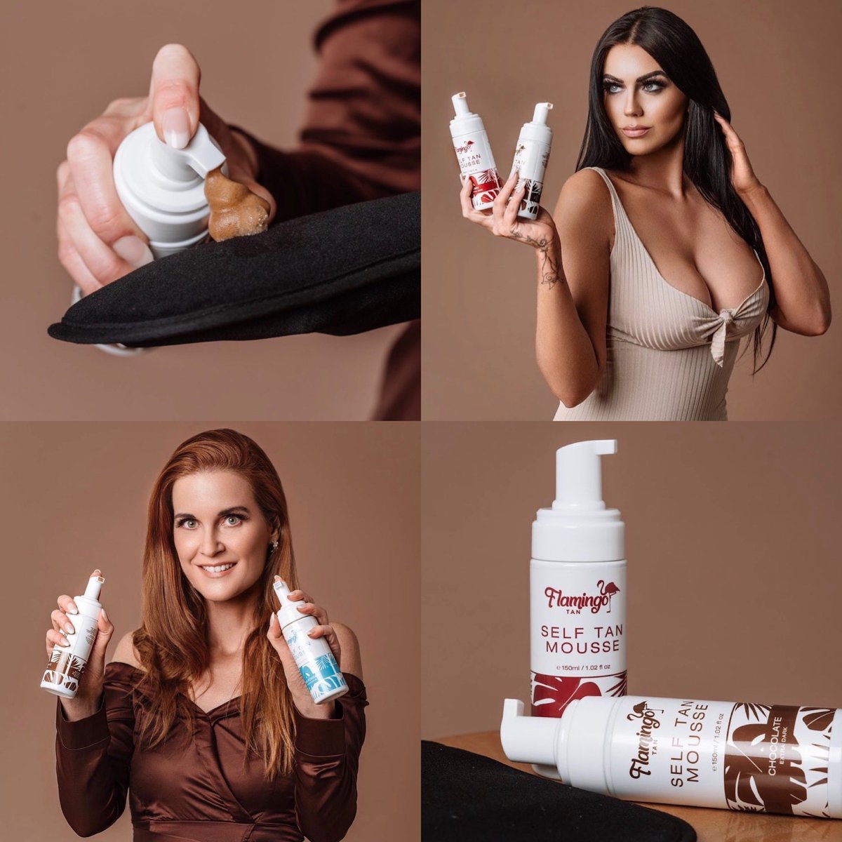 It’s Fake tan season BOO 👻 

Our tinted guide formula is so easy for you to apply, ensuring you get maximum coverage. It’s quick drying and you can choose our Cherry or Chocolate scent 🍒 
<a href="/flamingotan_/">flamingotanofficial</a> 
Shop here: flamingotanofficial.com/shop