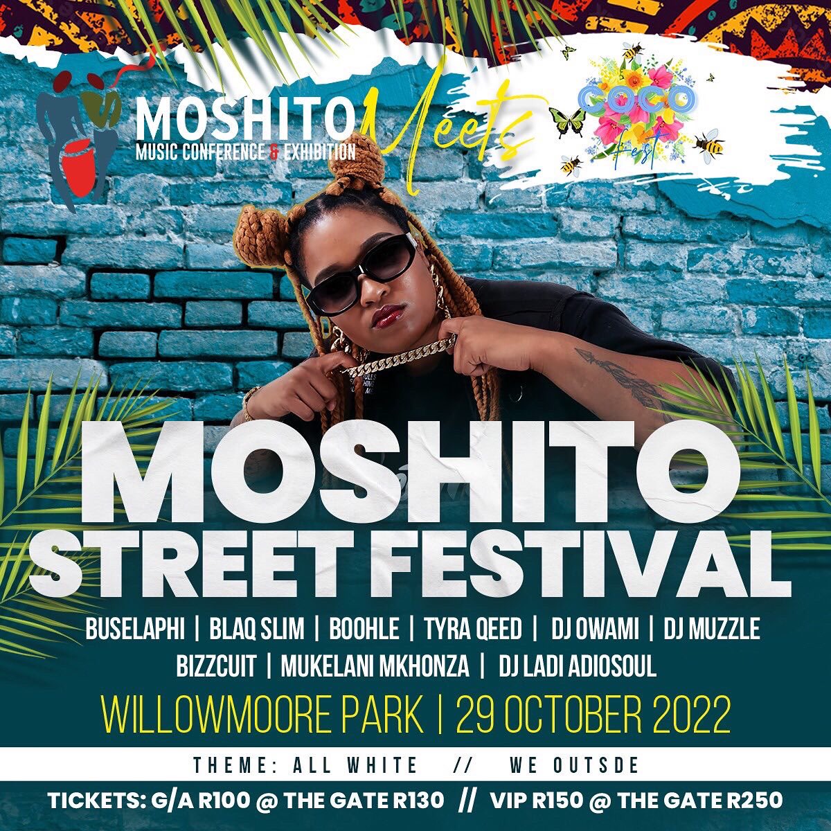 madala_Bizzcuit's tweet photo. This is is how Iβm operating today
#MoshitoMusic Meets #Coco_Music_fest
On stage π ALL WHITE
#BIZZCUIT https://t.co/45YMpwe8Ht