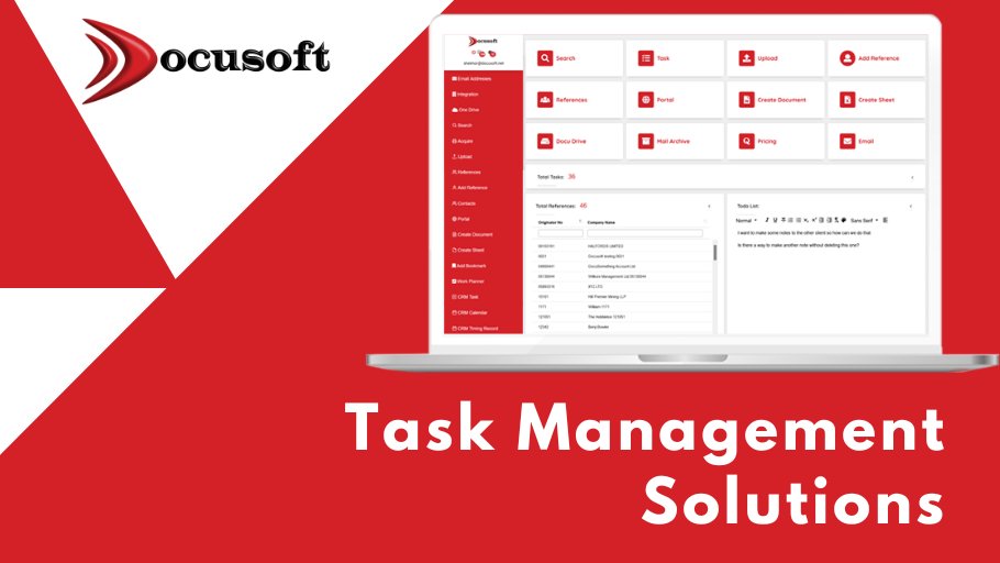 Businesses use task management solutions to improve collaboration and coordination between multiple offices, departments and staff. Staff members can assign, track, and manage these tasks and processes more effectively. Learn more: docusoftpractice.net #TaskManagementSoftware