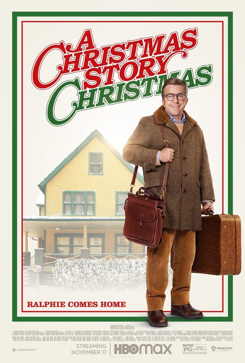 FilmNewsNos's tweet photo. 🎬 Here’s the NEW POSTER for #AChristmasStoryChristmas ! Starring #PeterBillingsley #JulieHagerty #IanPetrella #ScottSchwartz #RDRobb #ZackWard #ErinnHayes #RiverDrosche #JuliannaLayne
Streaming on @hbomax on November 17, 2022
@ClayKaytis #HBOMax https://t.co/Z1jd4eQyX0