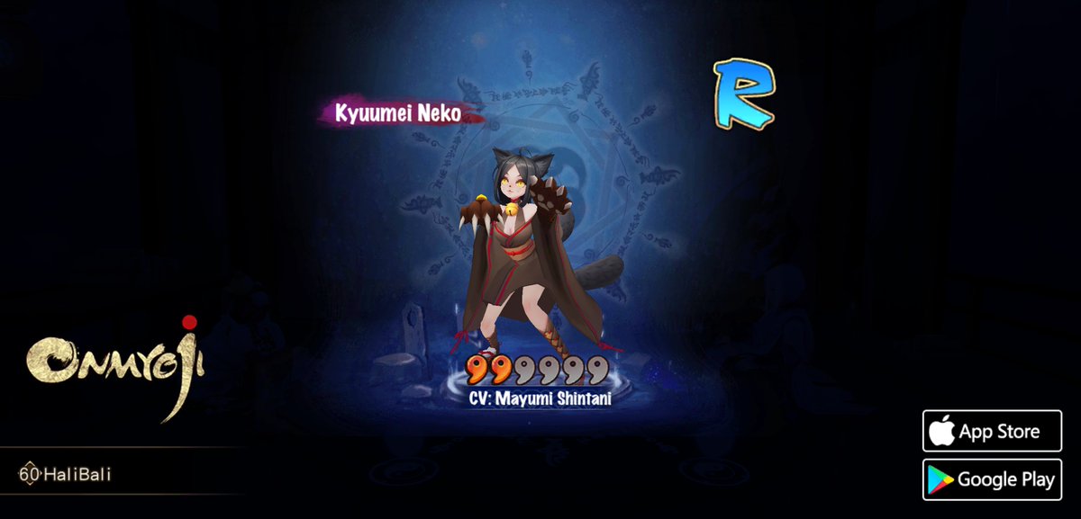 YukiinKinin's tweet photo. #Onmyoji# Awesome! I've summoned the Kyuumei Neko! https://t.co/jtEjCxRutp
