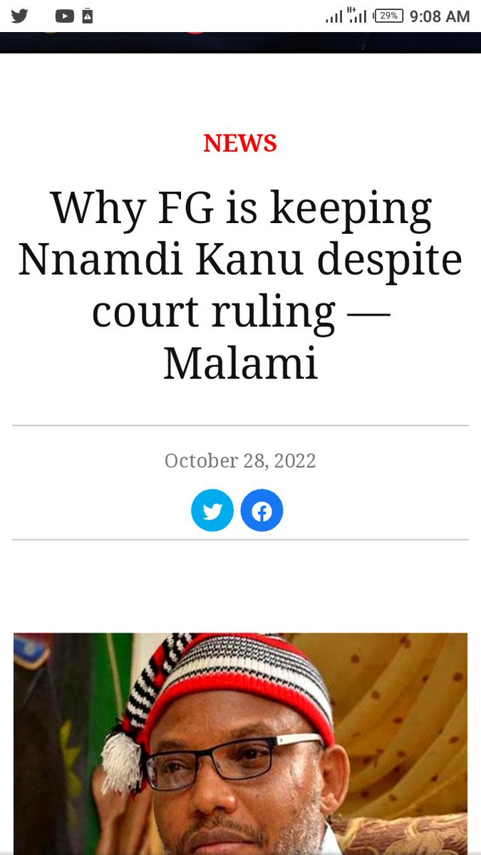 ohakwegifeanyi's tweet photo. @SaharaReporters will shamelessly changing the narration. Same way no one has the guts to support the voice against the cover up of Buhari's death. Fulani, the minority &amp; none indigenes are very close to totally enslaving us. Some fools  will say, "it's not possible". https://t.co/1LHbt5Lrzp