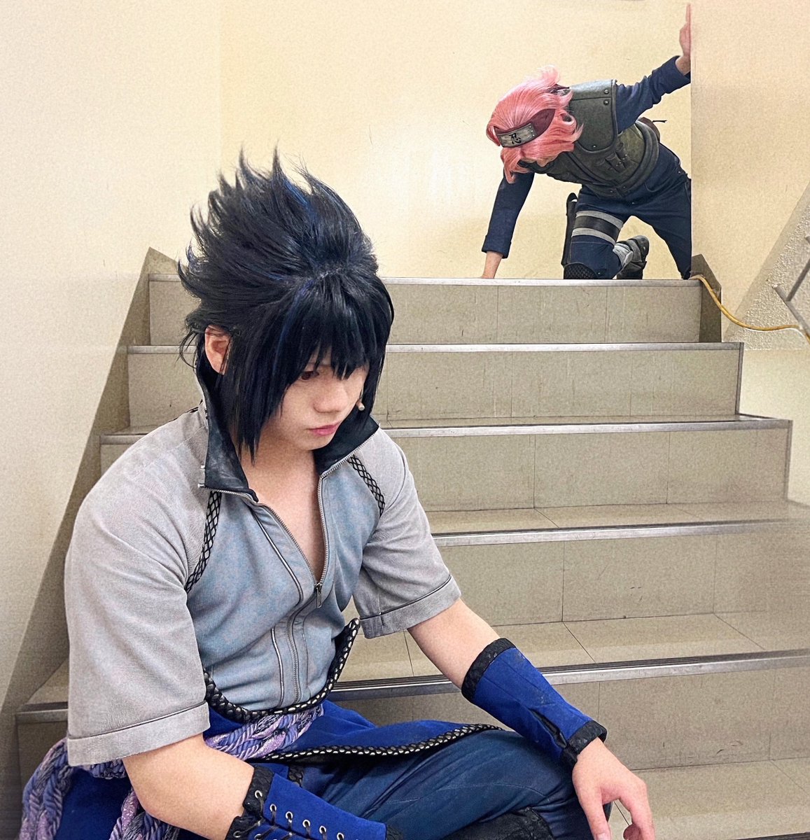 kiriyu041's tweet photo. Cute😍
#SasuSaku #SAKURA #sakuraharuno #Sasuke #sasukeuchiha #舞台NARUTO #春野サクラ #伊藤優衣 #サスサク #佐藤流司 #うちはサスケ #ryui https://t.co/HMVFgFrEi3