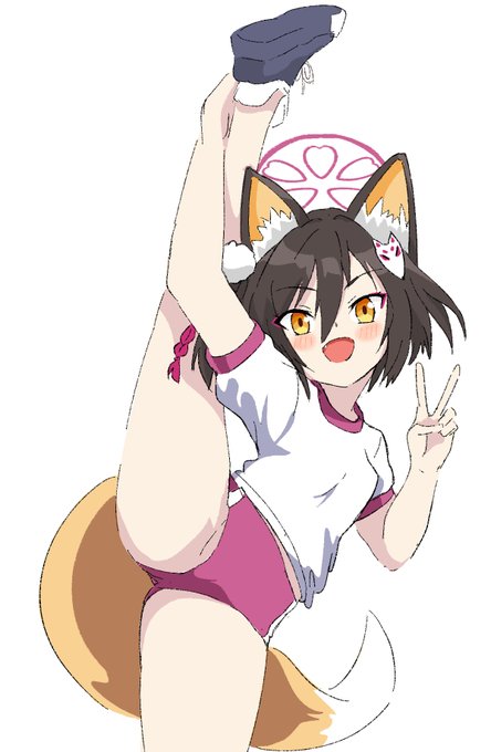 #BlueArchive  
#ブルアカ 
体操服イズナ 