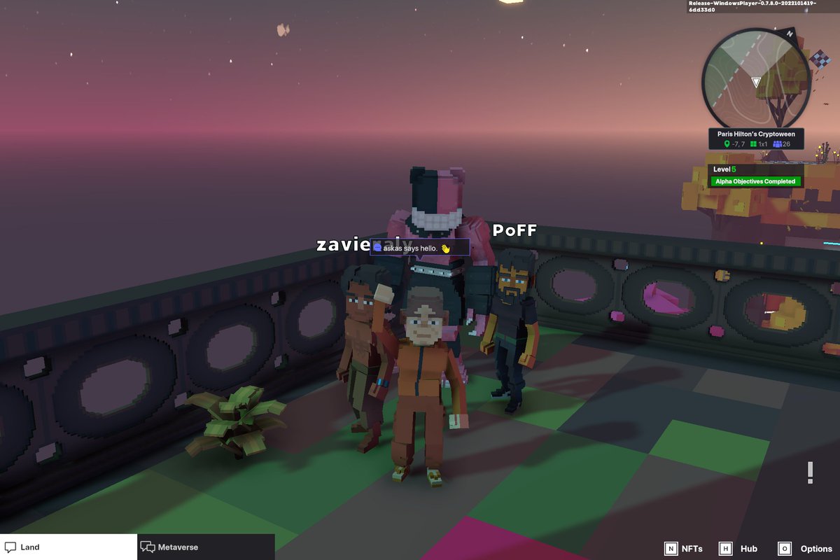 Bridget91023582's tweet photo. @TheSandboxGame I just participated in the Paris Hilton  #Cryptoween Event. I found Grralh check out my screenshot below!
🎃👇 https://t.co/eXOh8T5LJy