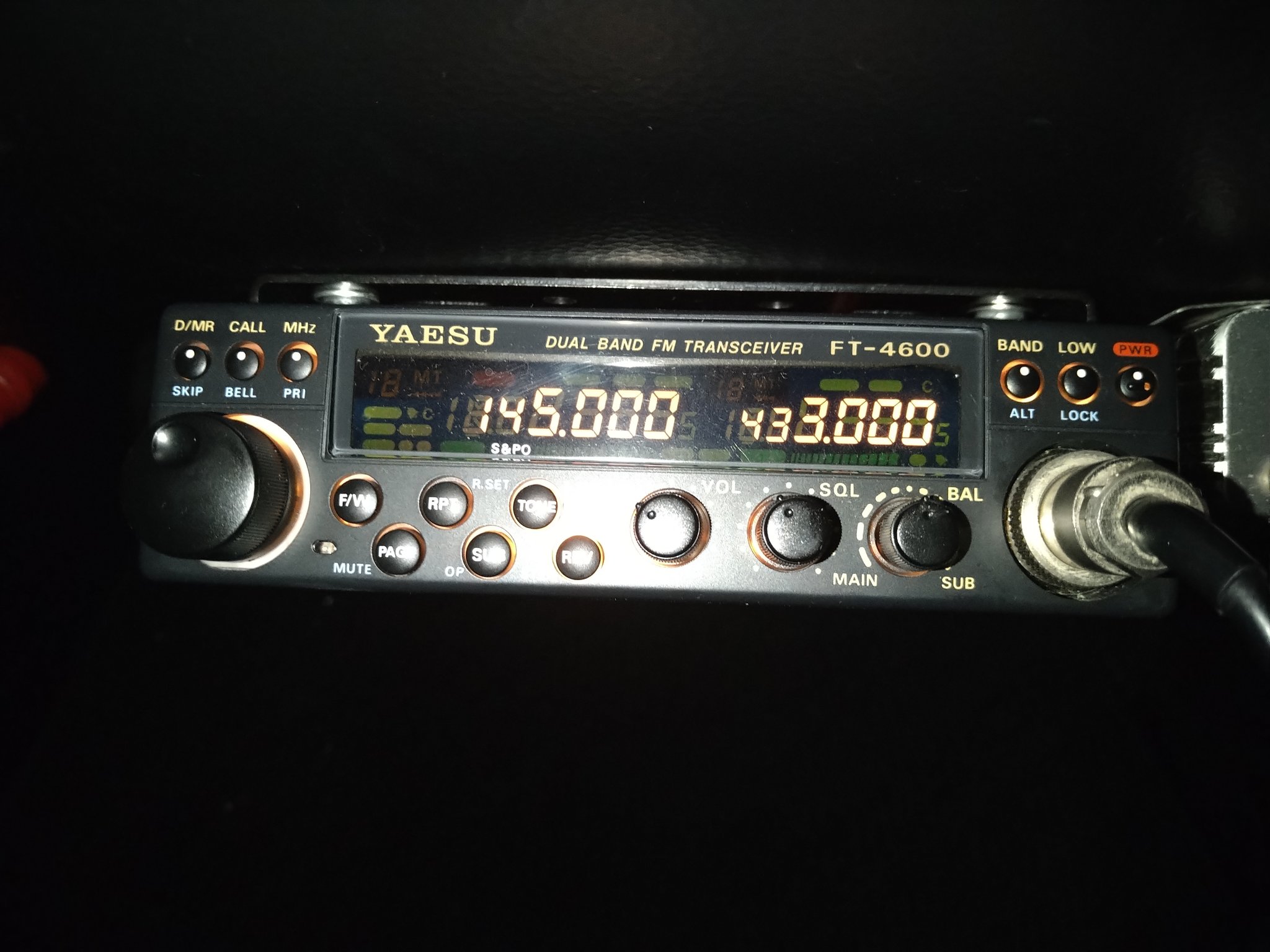 YAESU FT-4600H 144/430MHz帯 50／35W 受信改造済み 新しいブランド 28 