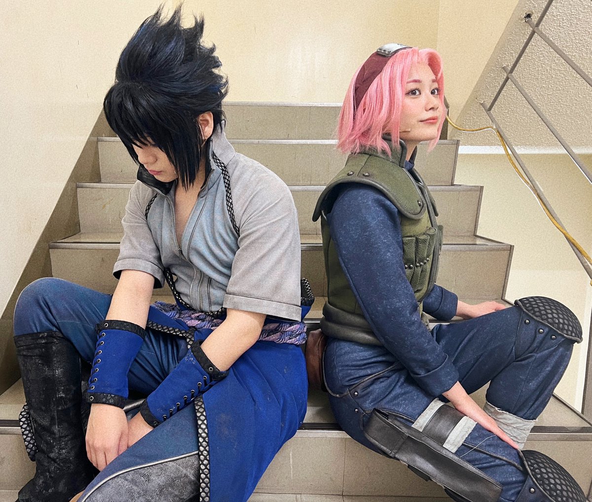 kiriyu041's tweet photo. SasuSaku🥰
#SasuSaku #SAKURA #sakuraharuno #Sasuke #sasukeuchiha #舞台NARUTO #春野サクラ #伊藤優衣 #サスサク #佐藤流司 #うちはサスケ #ryui https://t.co/J7c7uQAyVn