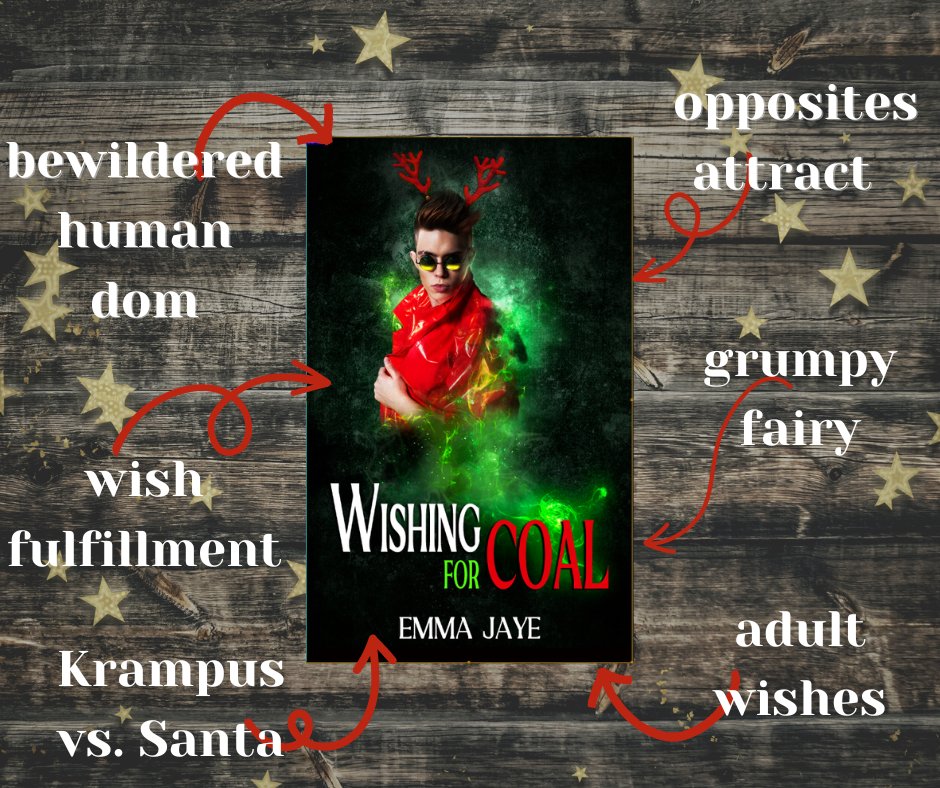 Wishing for Coal is out now!
readerlinks.com/l/2942336
A grumpy, pain-loving Christmas elf. A control-obsessed human with a shriveled heart. A last chance to get a wish right before the doom of eternal perkiness at the North Pole descends…