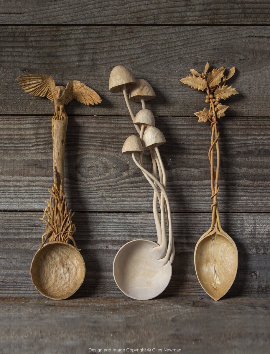 giles_newman's tweet photo. There’s nothing wrong with Nick Grimshaw’s Spoon obsession… I carve them for a living! @BBCSaturdayLive #bbcsaturdaylive https://t.co/TEaAiCPbwY