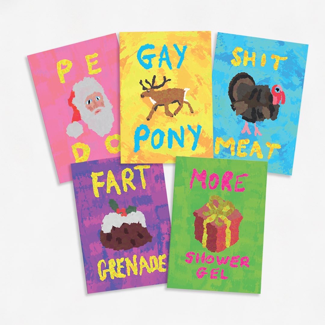 You can now purchase these charming Christmas cards I designed, with all profits going to artists who are owed money by @FromPaperchase 

joelycett.com/products/chris…