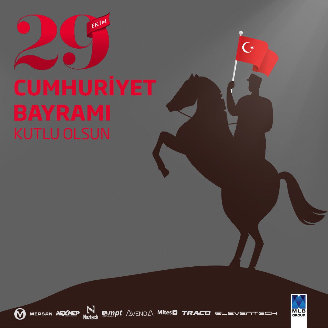 Ulu Önder Mustafa Kemal ATATÜRK'ün bizlere en büyük mirası olan Cumhuriyet'imizin 99. yılı kutlu ve daim olsun!

Happy 99. th anniversary of our Republic, which is the greatest legacy of the Great Leader Mustafa Kemal ATATÜRK to us!

#mepsan #mlbgroup #29ekimcumhuriyetbayramı