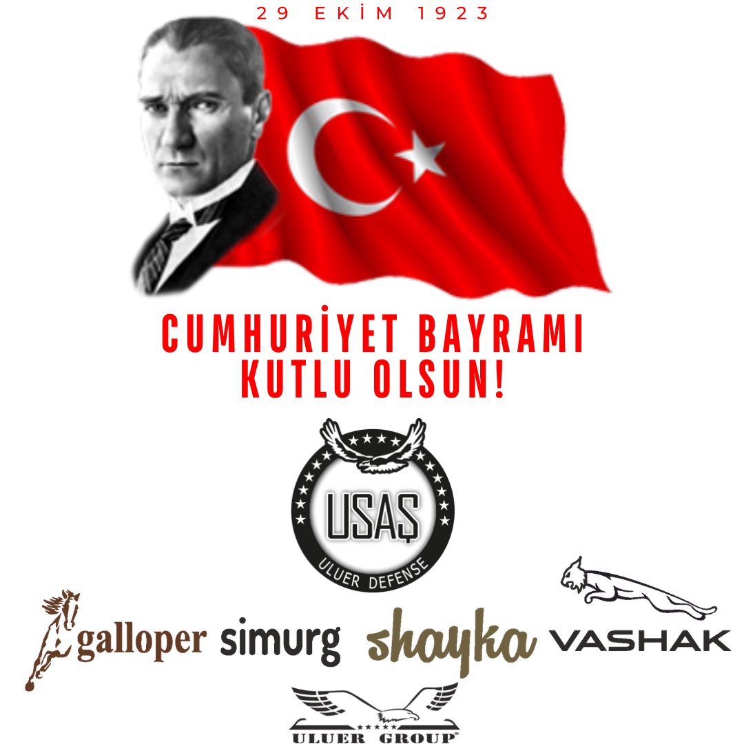 29 Ekim Cumhuriyet Bayramımız Kutlu Olsun.