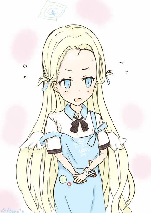 ソラちゃんできたよ(*^-^*)#ブルアカ#ブルアカイラスト部 #エンジェル24 