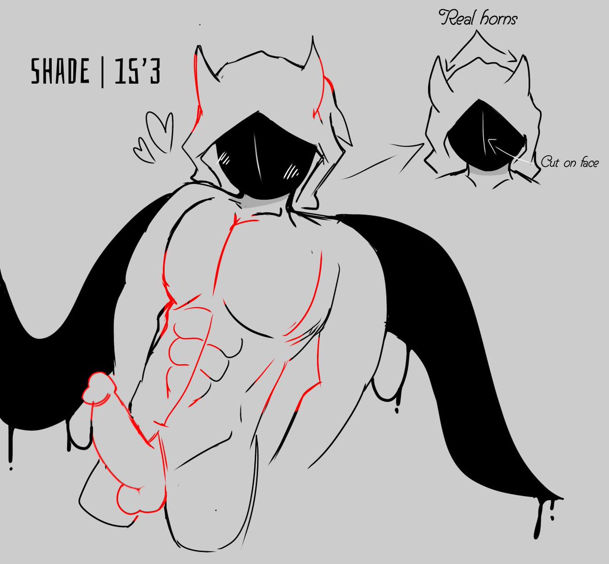 koinekoo's tweet photo. Finally got some time to make his character sheet.. also i think shade is a pretty neat name for him 🙃 #gachansfw #gachaheat #gacha34 #gacha18 #gachaheatcommunity #gachaheatedit #gachansfwedit https://t.co/nVsmWhArXS