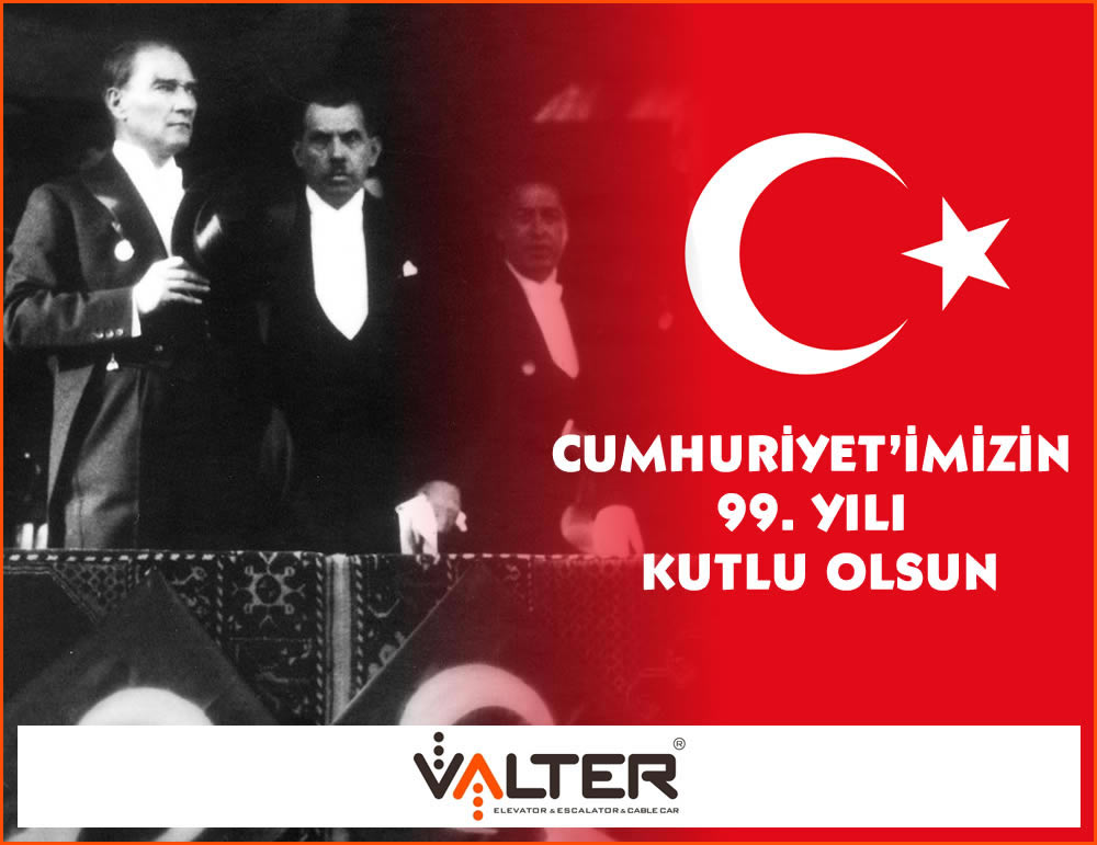 Cumhuriyeti'mizin 99. Yılı Kutlu Olsun. 🇹🇷

#TürkiyeCumhuriyeti #Atatürk