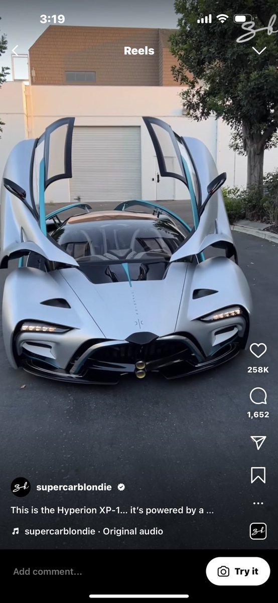 Czechintoit's tweet photo. @elonmusk will Tesla transmission to hydrogen-electric? Pun intended. @hyperionmotor https://t.co/rOJeinpdh0