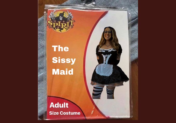 Remember to get your Halloween costume #sissy #crossdresser https://t.co/AEq2xyX8j2<a href="/tag/sissy"class="tags">#sissy</a><a href="/tag/crossdresser"class="tags"><span>#crossdresser</span></a>