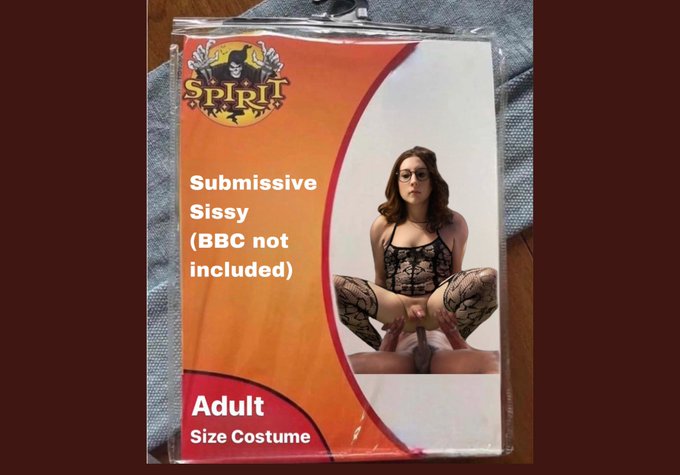 Remember to get your Halloween costume #sissy #crossdresser https://t.co/AEq2xyX8j2<a href="/tag/sissy"class="tags">#sissy</a><a href="/tag/crossdresser"class="tags"><span>#crossdresser</span></a>