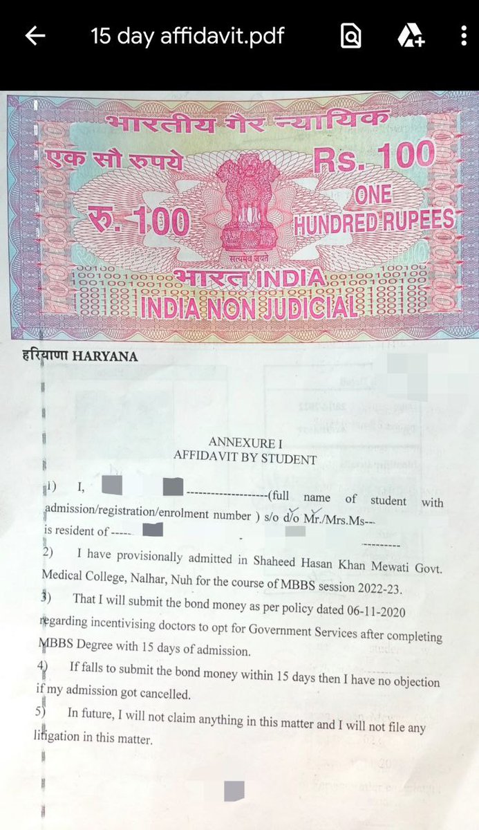 YashSha66163392's tweet photo. If you do not have 40 lakhs then you cannot take admission in Haryana.The way for the poor to become a doctor is being closed by Haryana government. Do you think now there is some difference between private and government medical college?
@mlkhattar 
@Dchautala https://t.co/DmZLWCBhha