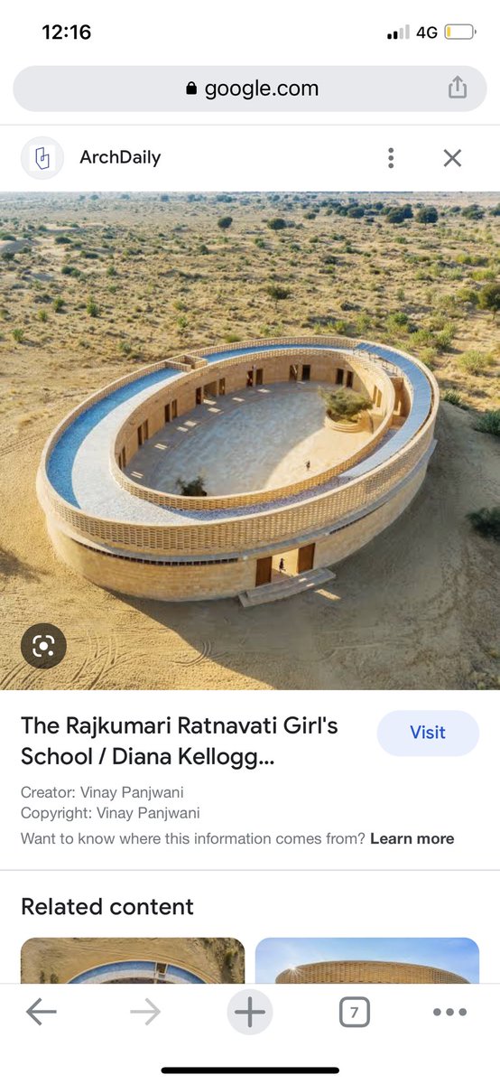 Avinashthinks's tweet photo. Look at this architecture @ChhattisgarhCMO @bhupeshbaghel sir , rajkumari ratnavati girls skool Jaisalmer . We can translate this in our atamanand skool scheme, which is providing high class scientific education to our children. #environmentfriendly #costeffective yet magnificent https://t.co/zfPgHeDQQc