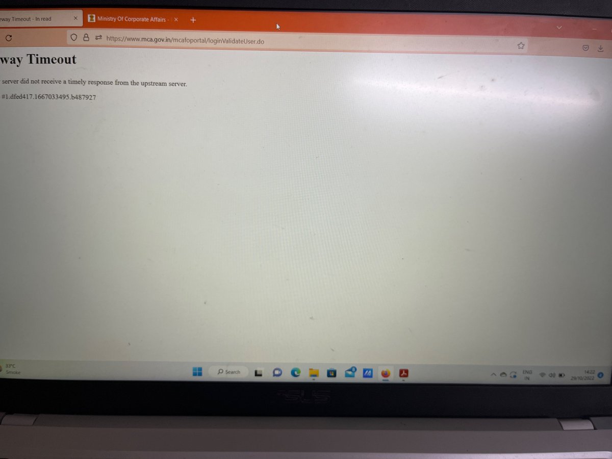 PCS_Prachi's tweet photo. @MCA21India @FinMinIndia @icsi_cs @theicai @ICAICMA Just trying to log in but error says what to do in this situation? https://t.co/SMXjL6JM4Z