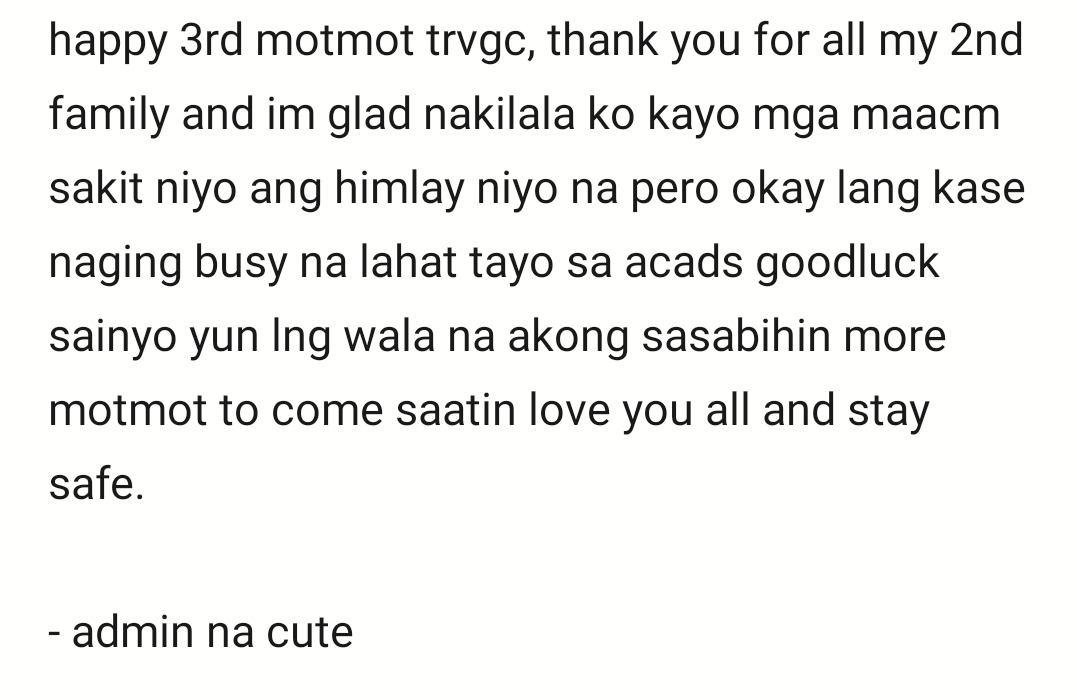 TRVTWTS's tweet photo. happy 3rd motmot 🥳🥳 https://t.co/GGFPeg0bYR