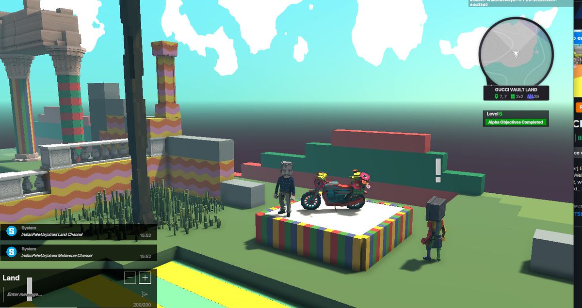 Molokoedoff's tweet photo. @TheSandboxGame 🍓 #GucciVault in  #TheSandbox

 hey =) https://t.co/T08vm3EbLN