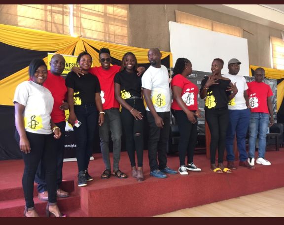 MercyOdondoh's tweet photo. It's the last day and delegates be having fun. Join hii mbogi people @DialoguesKenya @JenipherOchien2 @AmnestyKenya 
#AmnestyKEAt10 https://t.co/N6WlAMB4Yw