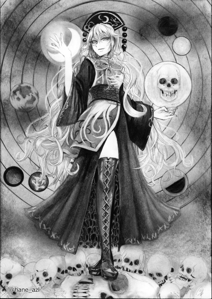 東方project　純狐　個人依頼により制作