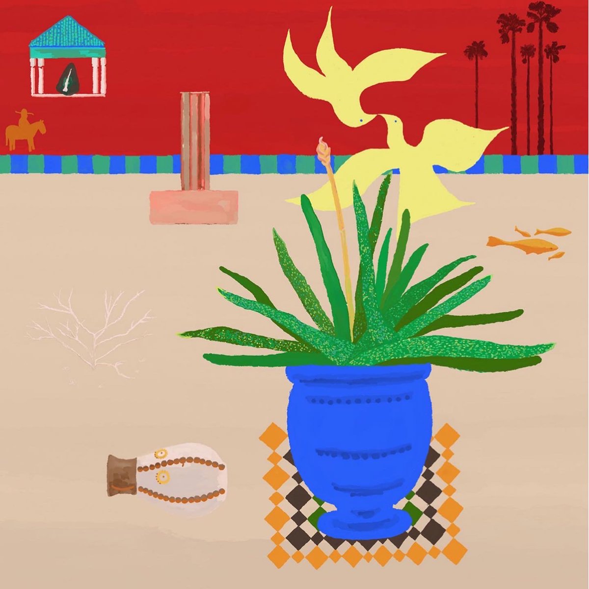 FairArtFair's tweet photo. Edwin likes to tell stories in his work. Observations, memories, dreams and everyday life all provide elements of the narratives that fill his paintings. He brings together objects and images from childhood &amp; pop culture to draw upon our shared experiences and create resonances. https://t.co/EgpeMocZMJ