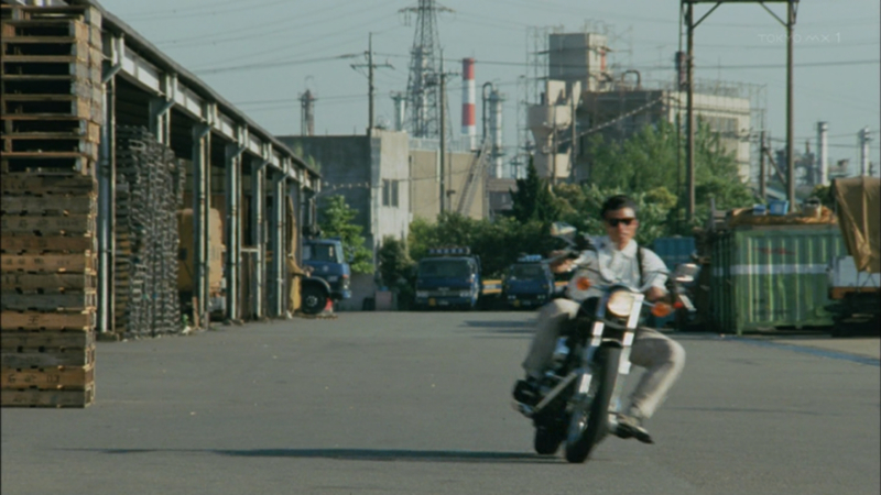 タカさんのバイクアクションはすごいなあ。 #鷹山敏樹 #舘ひろし