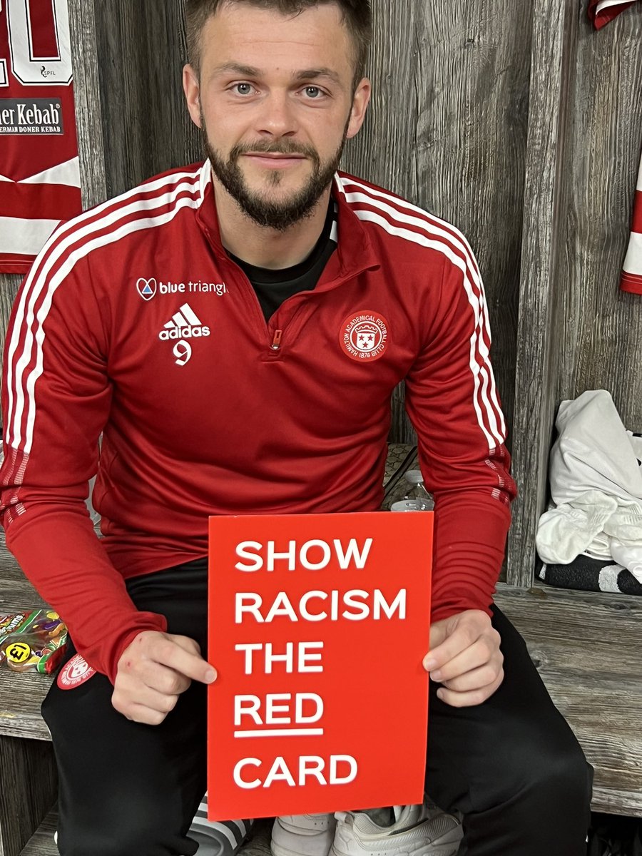 It’s <a href="/Jamiehamiltonn_/">Jamie Hamilton</a> Gabe Forsyth Lucas De Bolle and <a href="/andrewryan24/">andrew ryan</a> showing support for <a href="/SRtRCScotland/">Show Racism the Red Card 🏴󠁧󠁢󠁳󠁣󠁴󠁿</a>