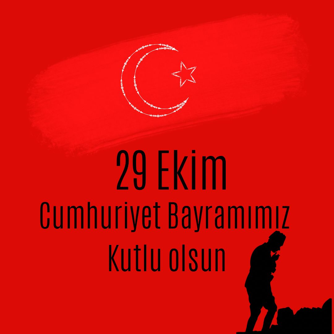 "Cumhuriyet fazilettir ve Türk milletine layıktır." Mustafa Kemal Atatürk
Cumhuriyetimizin 99.yılı kutlu olsun