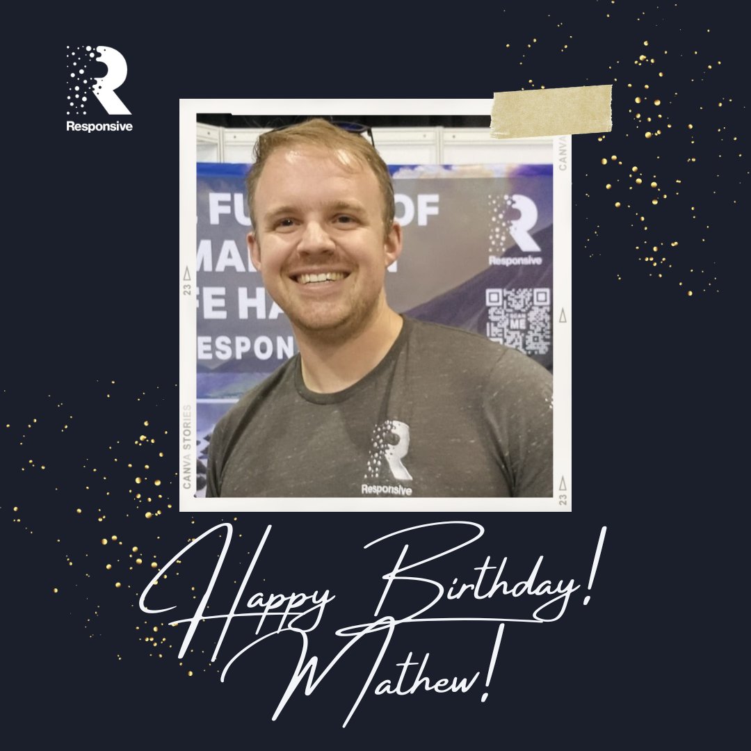 responsiveltd's tweet photo. Where to start with Mathew! Our Training Operations Director, Apprenticeship Co-Ordinator, mentor and friend. We can't thank Mathew enough for everything he does within the company and the wider community.
Happy Birthday and enjoy your day off!
#HappyBirthday #BeResponsive https://t.co/q0NAKFCxO4