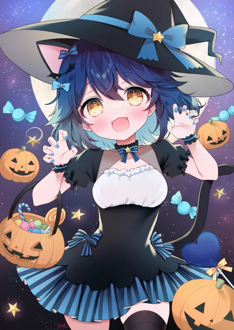 #加画りん #イラストはっぴーはろうぃーん!! 