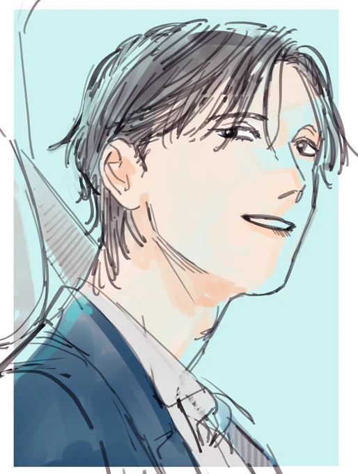 #フリップ・フリップ・スローリー#創作BL 表紙ラフなど 