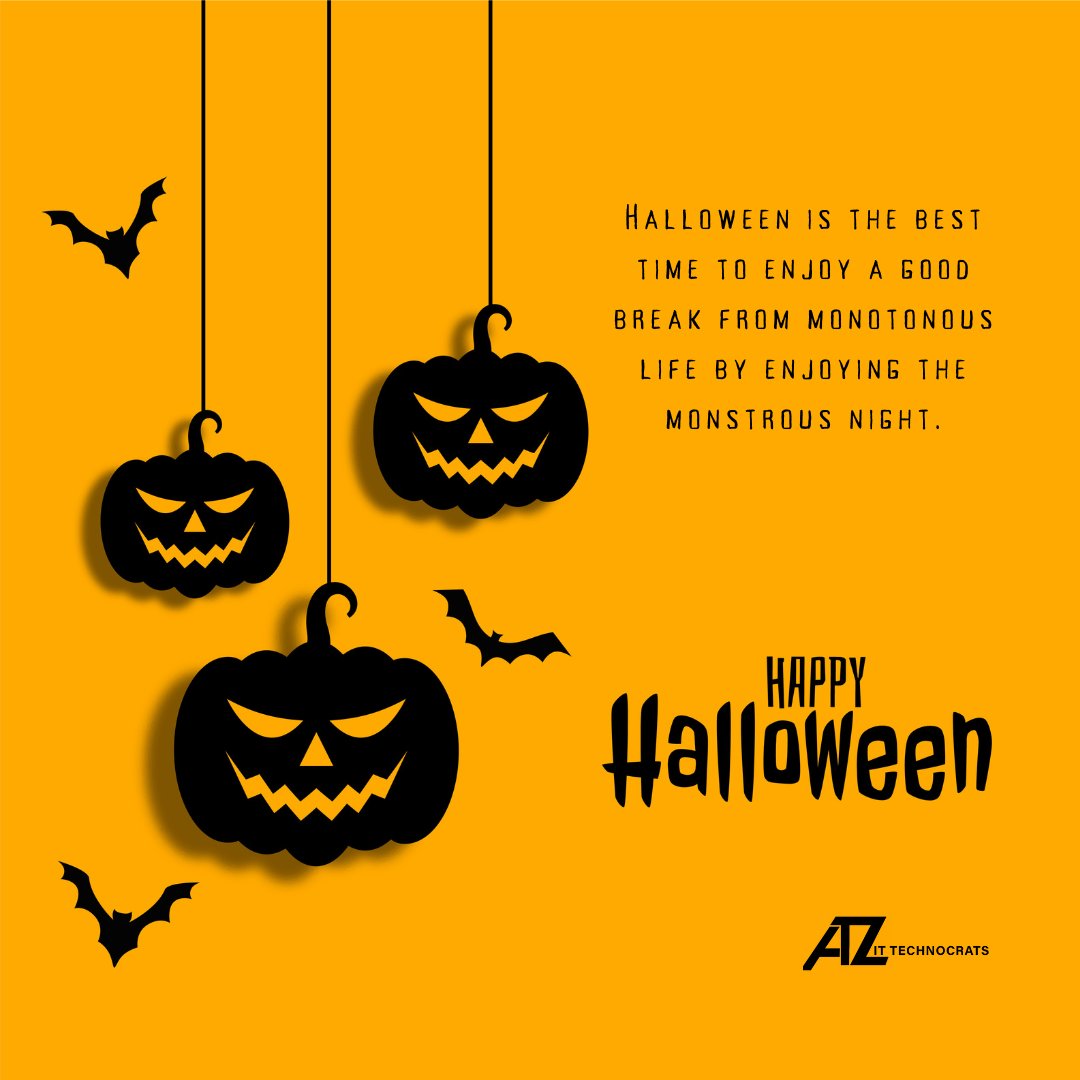 atz_it's tweet photo. Halloween is the best time to enjoy a good break from monotonous life by enjoying the monstrous night.
ATZ wishes you all a Happy Halloween!!!
#daysofhalloween #candycane #halloweenbaby #halloween2022 #haloweencostume #skulls #halloweeninspiration #treatortrick #halloweenwitch https://t.co/cSdb1LApPo