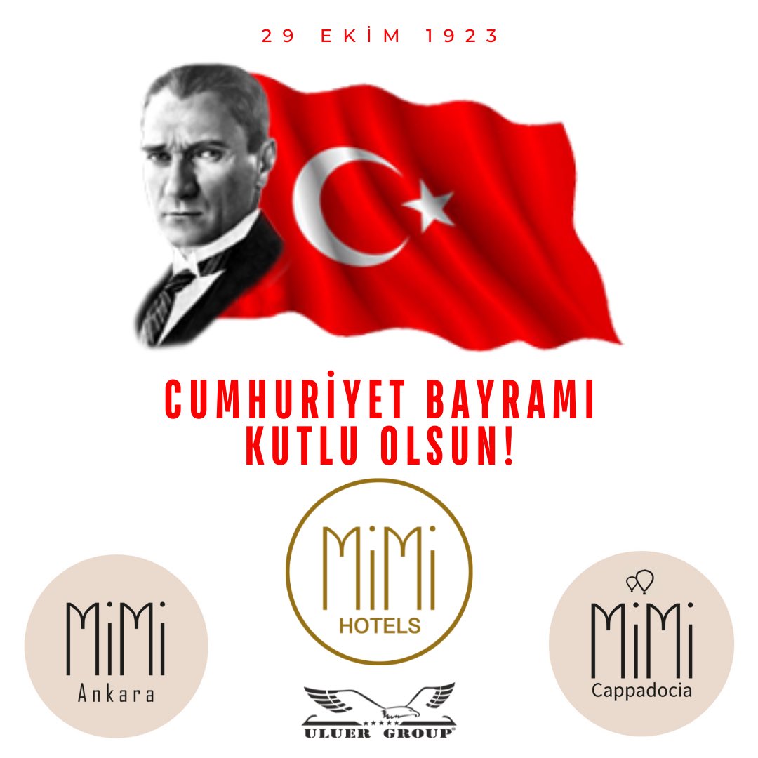 29 Ekim Cumhuriyet Bayramımız Kutlu Olsun.