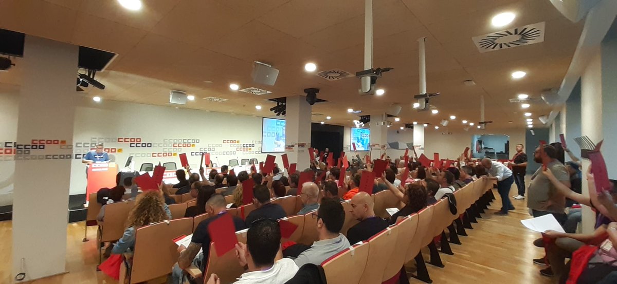 CCOOSeat's tweet image. 👉 Pleno de la IX 
      Conferencia