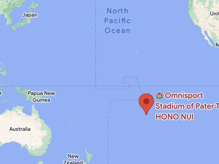 paul_c_watson's tweet photo. French fourth tier side ASM Belfort are in Tahiti to play AS Venus in the Coupe de France - a trip of 16,000km. Kick off in early hours of Sunday European time. The Coupe de France is unrivalled for insane away days. https://t.co/5sJkTthuZU