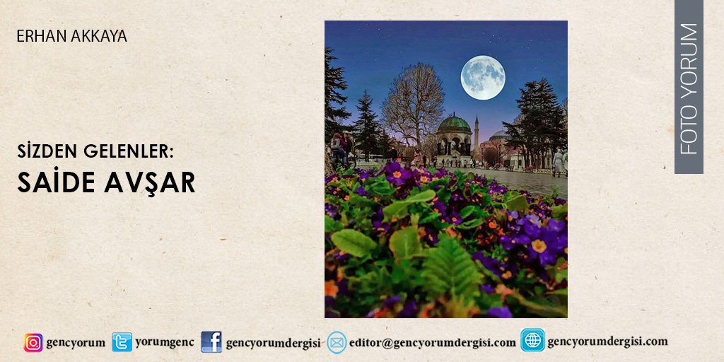 YorumGenc's tweet photo. Foto Yorum sayfamızda sizden gelen fotoğrafları yayınlamaya devam ediyoruz...
https://t.co/t79kFiK10t
Editör: Erhan Akkaya
#dergi #gencyorum #fotoyorumgencyorum #fotograf #fotografci https://t.co/gfZIonp7Fn