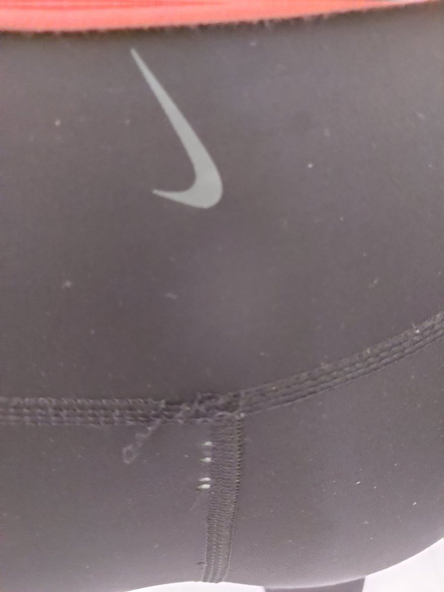 TamannarGupta's tweet photo. @Nike bought these pants from #nikestore #Pune @PhoenixMCtyPune 
Less than 3 months and 10 wears, it has holes in it! 1st time a poor experience from my favorite brand 😢 
Wrote to India distributor but no response. Please help exchange in Mumbai urgently. https://t.co/0mLv8A4EZL
