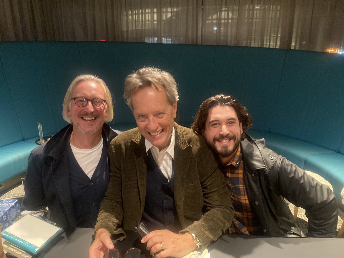 HenryNicklin's tweet photo. @RichardEGrant @The_Lowry Thank you so much for giving my dad @ian_nicklin and I our Barbra moment. What a brilliant night https://t.co/a0W9OJo8Yy