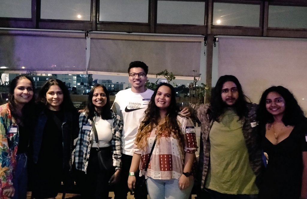 himani_1's tweet photo. Here is the @BX_Design -02 gang. It was really nice to meet you all in person. 🥂✨ https://t.co/eFU6XPm367
