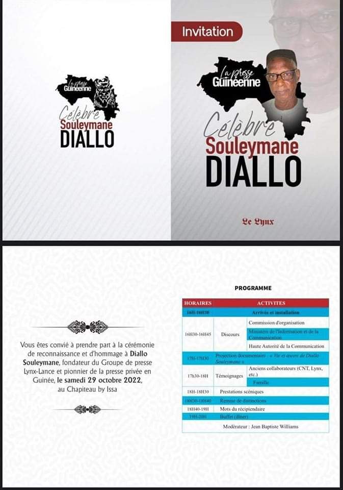 Jour- J 

La presse guinéenne célèbre, le monument Souleymane Diallo, le gros du <a href="/LeLynxGN/">Le Lynx</a> aujourd'hui